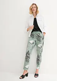 Pantaloni in felpa di misto cotone, bonprix