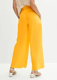 Pantaloni larghi in misto lino fresco e leggero, bonprix