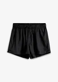 Shorts in misto lino con spacchi laterali, BODYFLIRT