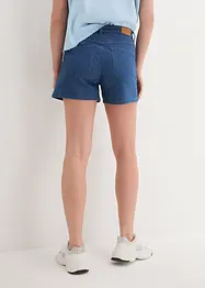 Shorts di jeans a righe, a vita media, John Baner JEANSWEAR