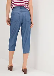 Jeans a pinocchietto wide leg, a vita media, John Baner JEANSWEAR