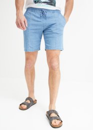 Bermuda di jeans con elastico in vita, regular fit (pacco da 2), John Baner JEANSWEAR
