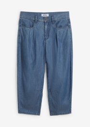 Jeans a pinocchietto wide leg, a vita media, John Baner JEANSWEAR