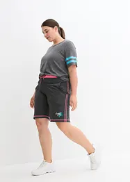 Bermuda in felpa di misto cotone, bonprix