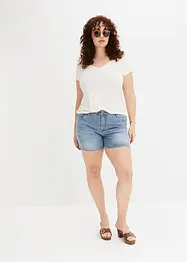 Shorts di jeans con ricami, BODYFLIRT