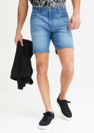 Bermuda di jeans con cinta comoda, loose fit, John Baner JEANSWEAR