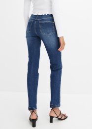 Jeans a vita alta, straight, bonprix