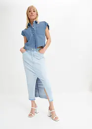 Camicia di jeans boxy, bonprix