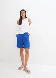 Shorts con elastico in vita, effetto operato e cinta comoda, bonprix