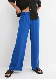 Pantaloni con effetto operato e cinta comoda, bonprix