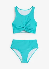 Bikini a bustier (set 2 pezzi) in poliammide riciclata, bonprix