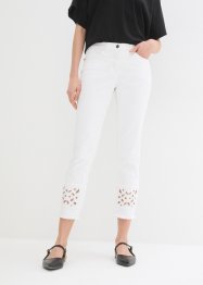 Jeans cropped con ricami, bpc selection