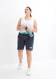 Bermuda in felpa di misto cotone, bonprix