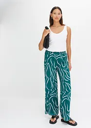 Pantaloni fluenti in fantasia, bonprix