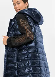 Gilet trapuntato lucido, bonprix