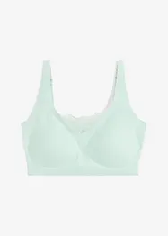 Reggiseno imbottito senza ferretto laser cut Feel Comfort, bonprix