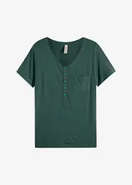 T-shirt con bottoni, bonprix