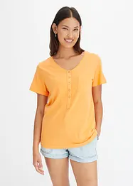 T-shirt con bottoni, bonprix