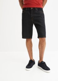 Bermuda in jeans con cinta elasticizzata ai lati, clasic fit, bonprix