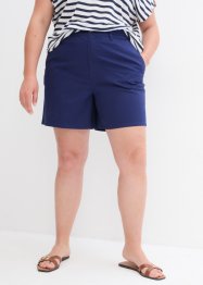 Shorts in twill a vita alta, bpc bonprix collection