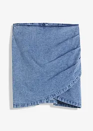 Gonna di jeans con effetto a portafoglio, bonprix