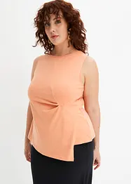 Top in cotone elasticizzato, bonprix