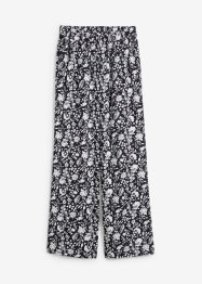 Pantaloni a palazzo con cinta comoda, bpc bonprix collection