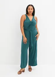 Tuta elegante in jersey con arricciatura, bonprix
