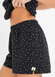 Pigiama estivo con pizzo grazioso, bonprix