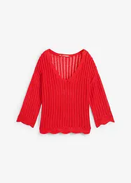 Maglione traforato, bonprix