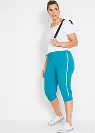 Pantaloni capri da jogging in cotone (pacco da 2), bonprix