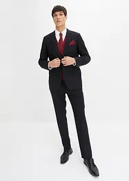 Completo da matrimonio (5 pezzi) giacca, pantaloni, gilet, cravatta, fazzolettino, slim fit, bonprix
