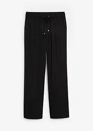 Pantaloni con elastico in vita in viscosa, bonprix