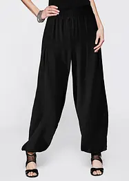 Pantaloni a palazzo in viscosa fluente, bonprix