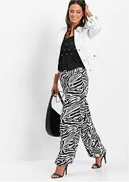 Pantaloni a palazzo in viscosa fluente, bonprix