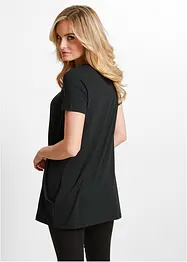 Maglia lunga con viscosa, bonprix