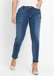 Jeans skinny cropped, vita bassa, bonprix