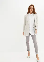 Jeans skinny, vita media, bonprix