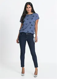 Jeans skinny, vita media, bonprix