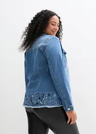 Giacca di jeans con ricami, bonprix