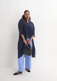Blusa di chiffon con volant, bonprix