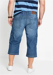 Jeans cargo a pinocchietto regular fit, straight, bonprix