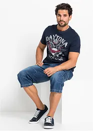 Jeans cargo a pinocchietto regular fit, straight, bonprix