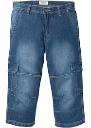 Jeans cargo a pinocchietto regular fit, straight, bonprix