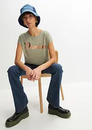 Maglia lunga in misto viscosa, bonprix