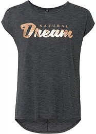 Maglia lunga in misto viscosa, bonprix