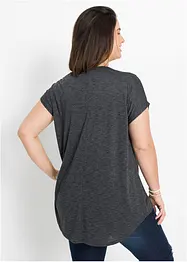 Maglia lunga in misto viscosa, bonprix