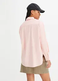 Camicia oversize con bottoni in puro cotone, bonprix