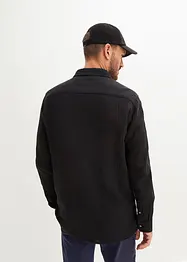 Camicia a maniche lunghe in mussola di puro cotone, bonprix