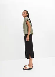 Abito in jersey di cotone elasticizzato, bonprix